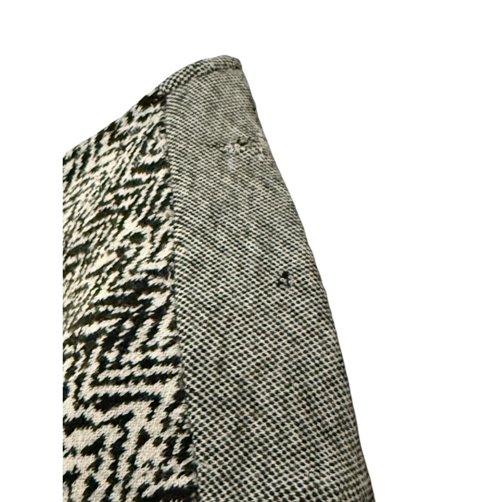 Stella McCartney Dress 46 Wool Blend Textured Knit Asymmetrical Hem Minimalist - Picture 8 of 16